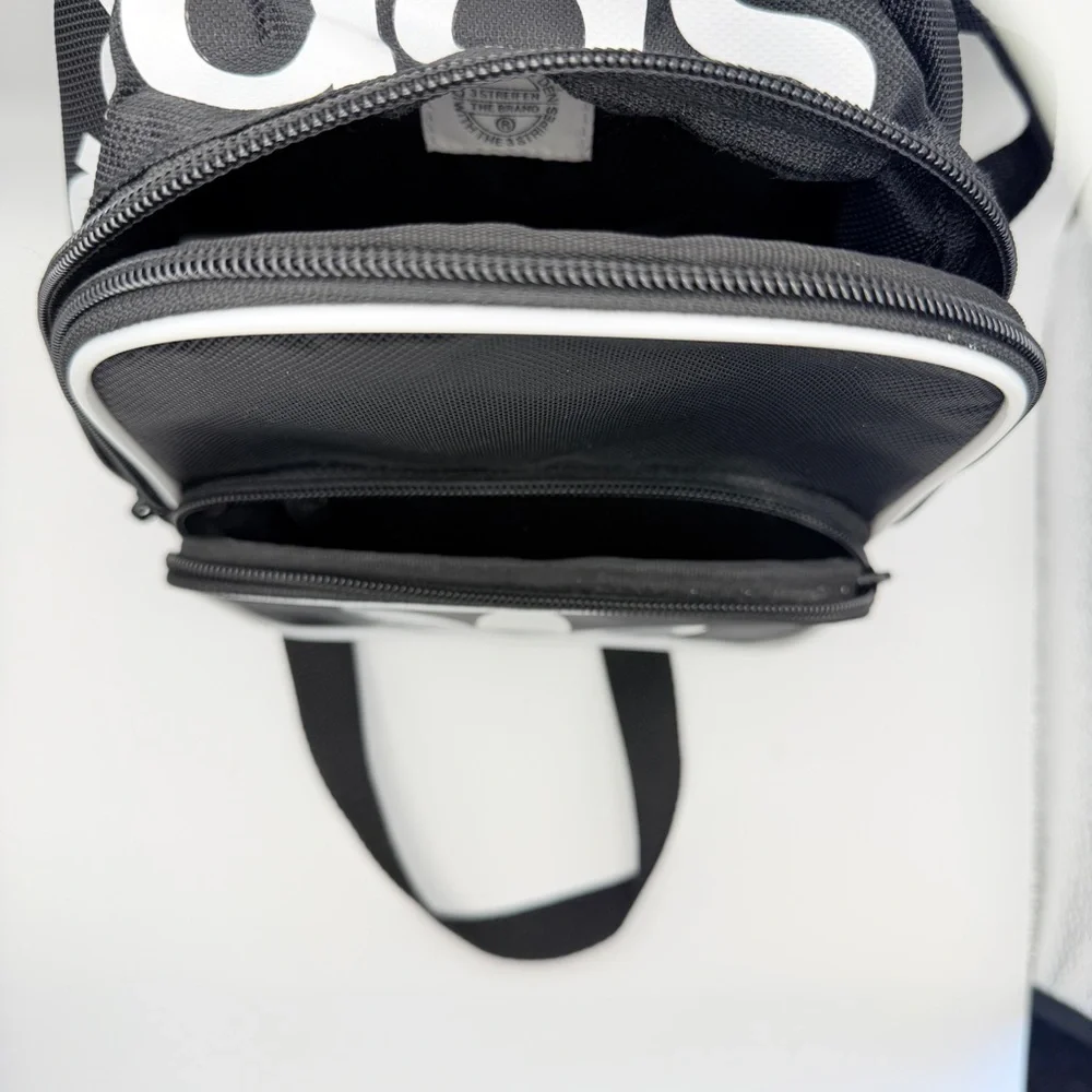 Adidas Classic Black and White Mini Backpack - Picture 8 of 12